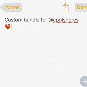 CUSTOM BUNDLE
