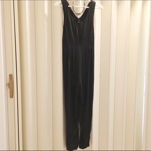 Urban Outfitters Black Sleeveless Jumpsuit