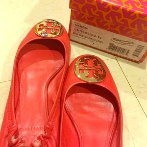 Red Tory burch Reva Flats