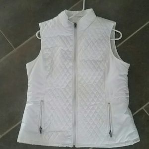 Quilted vest large never worn