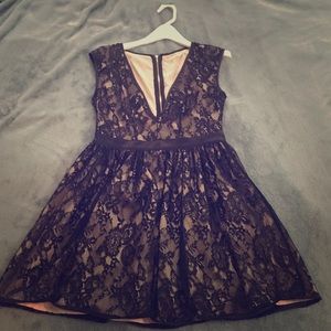 Black Lace Dress