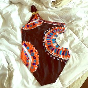 Brand new multi color bath suit