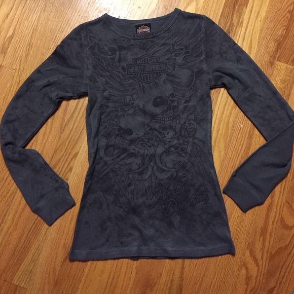 Harley Davidson Long sleeve thermal shirt