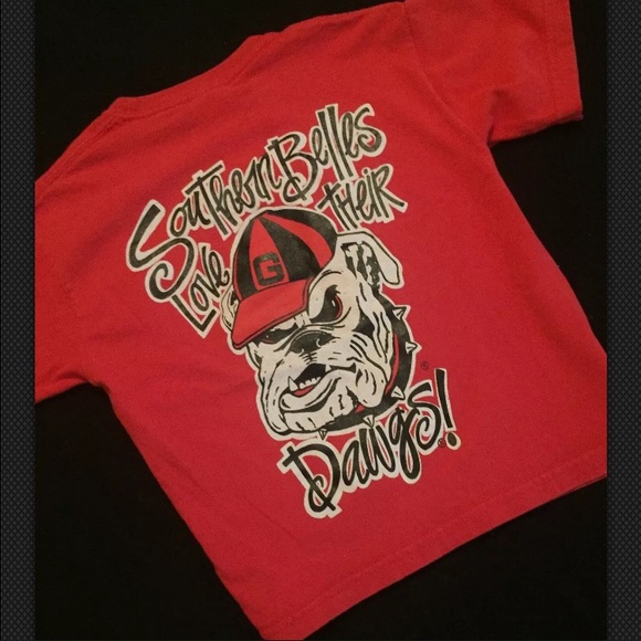 Girls Southern Belles Love Their Dawgs T Simply 5