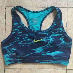 Nike dri fit sports bra