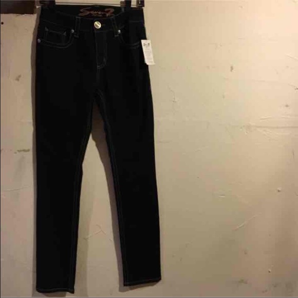 slimming straight seven for mankind jeans