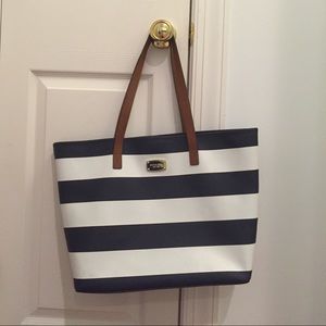 Michael Kors stripped tote