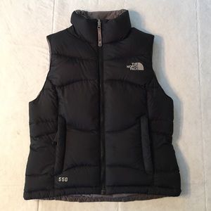 North Face 550 puffer vest