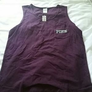 SOLD VS Pink campus tank NWT