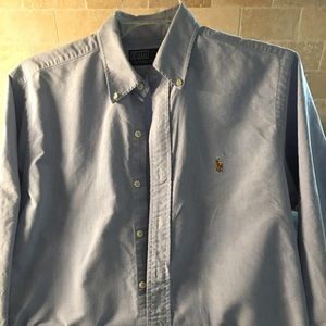 Men's Ralph Lauren Polo button down blue