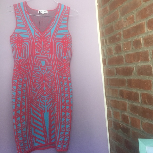 Red and blue John + Jenn summer dress.