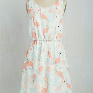 Flamingo dress
