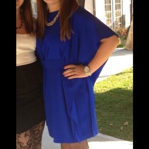 Suzi Chin for Maggy Boutique tie waist silk dress