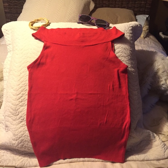 Anthropologie tomato red top by Odile - Picture 4 of 4