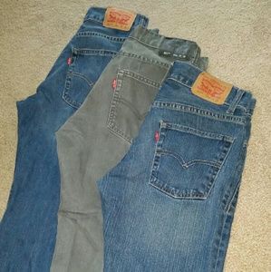 3 Boys Levi's Skinny Jeans Size 18