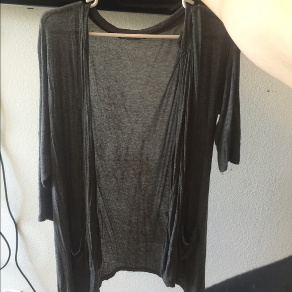 Grey Light Cardigan