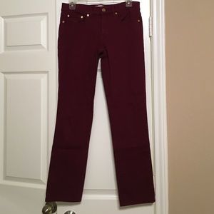 Tory Burch Super Skinny Jean Size 27