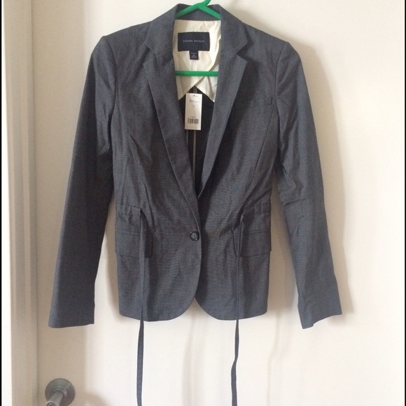 Banana Republic drawstring blazer, NWT, size 0