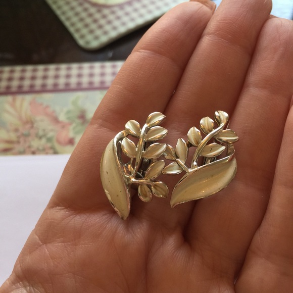 Coro earrings.