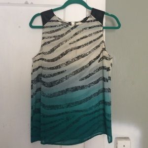 Banana Republic Chiffon Ombre Tank