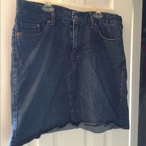 Levi's denim skirt