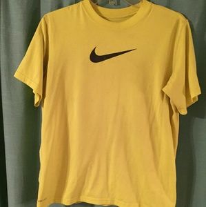 Boys XL Neon Yellow Nike Dri-Fit tee