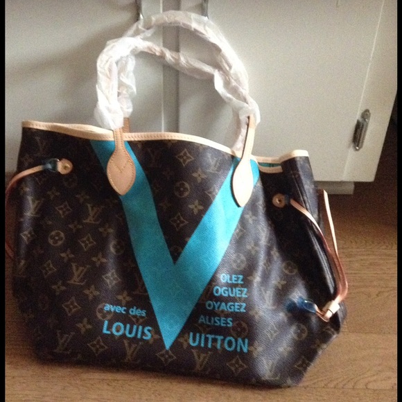 MM LV bag in real leather!