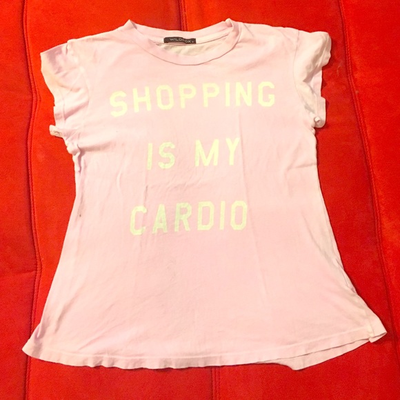 WILDFOX Pink Graphic Tee
