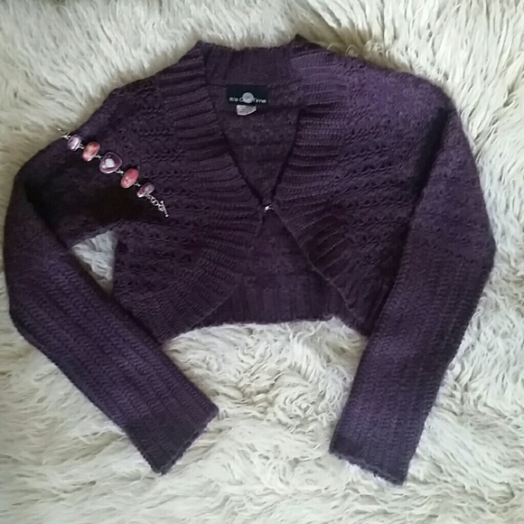 Cropped Sweater Jrs. Size Medium