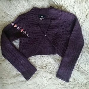Cropped Sweater Jrs. Size Medium
