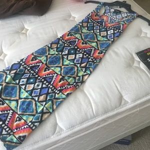 Aztec Multicolor Bodycon Dress
