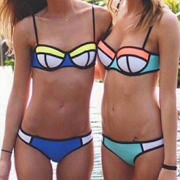 🌺Colorblock Bikini Set🌺 - Picture 4 of 4