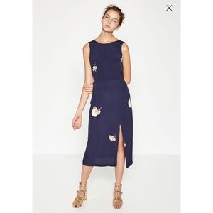 Zara dress with slit.