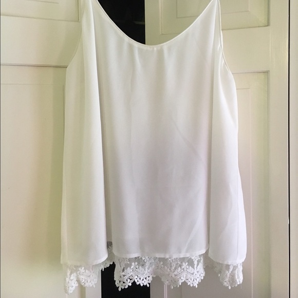 White tank top