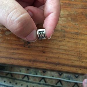 Pandora Retired Letter "W" Charm NWT