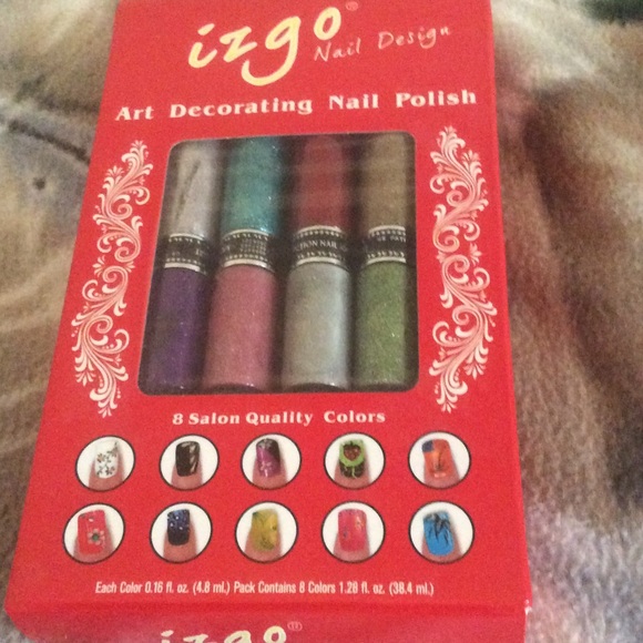 Art decorating nail polish