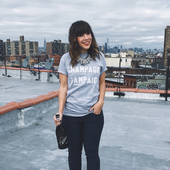 Champagne Campaign Tee