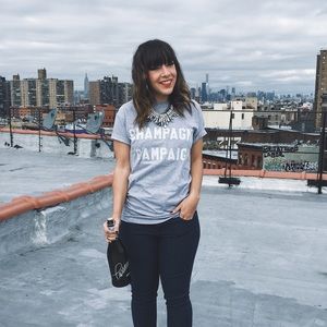 Champagne Campaign Tee