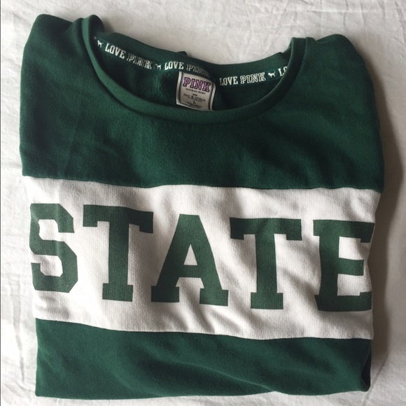 Michigan state sweatshirt top