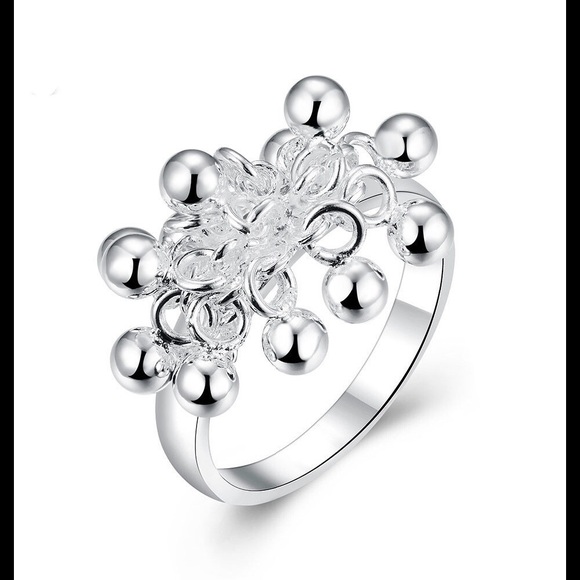 925 stamped grape ring - Picture 2 of 4