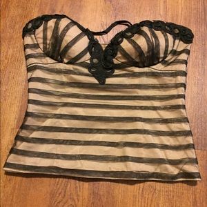 Bebe corset top