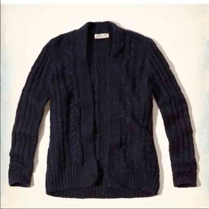 Hollister Chunky Cable Knit Cardigan