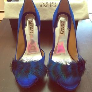 Badgley Mischka Piper pump (blue)