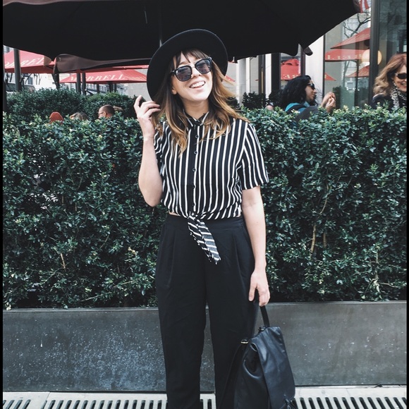 Black and White Top