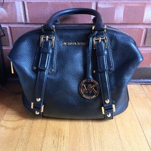 Michael Kors Bedford Medium Leather Satchel
