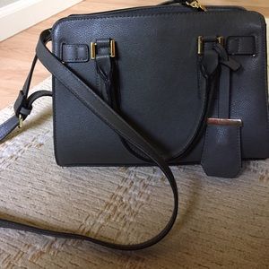 Gray crossbody NWOT
