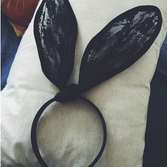 Ariana Grande Lace Bunny Ears