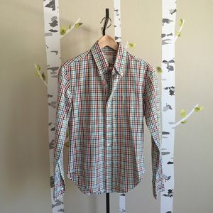 PRICE ⬇️ Band of Outsiders Plaid BF Button Down