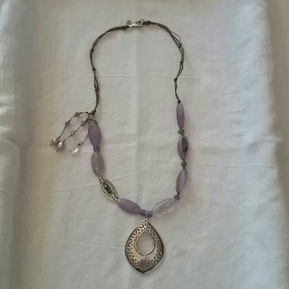 Silpada shades of violet necklace - Picture 1 of 4