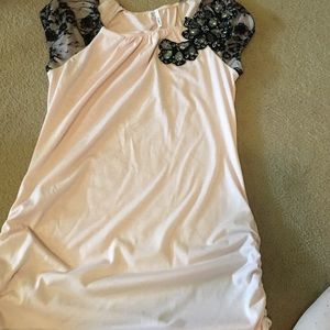 Maurice's short sleeve with embellishment